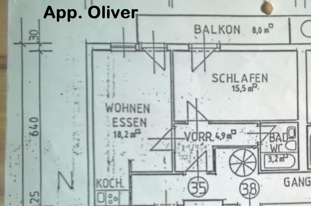 שלאדמינג Appartement Oliver מראה חיצוני תמונה